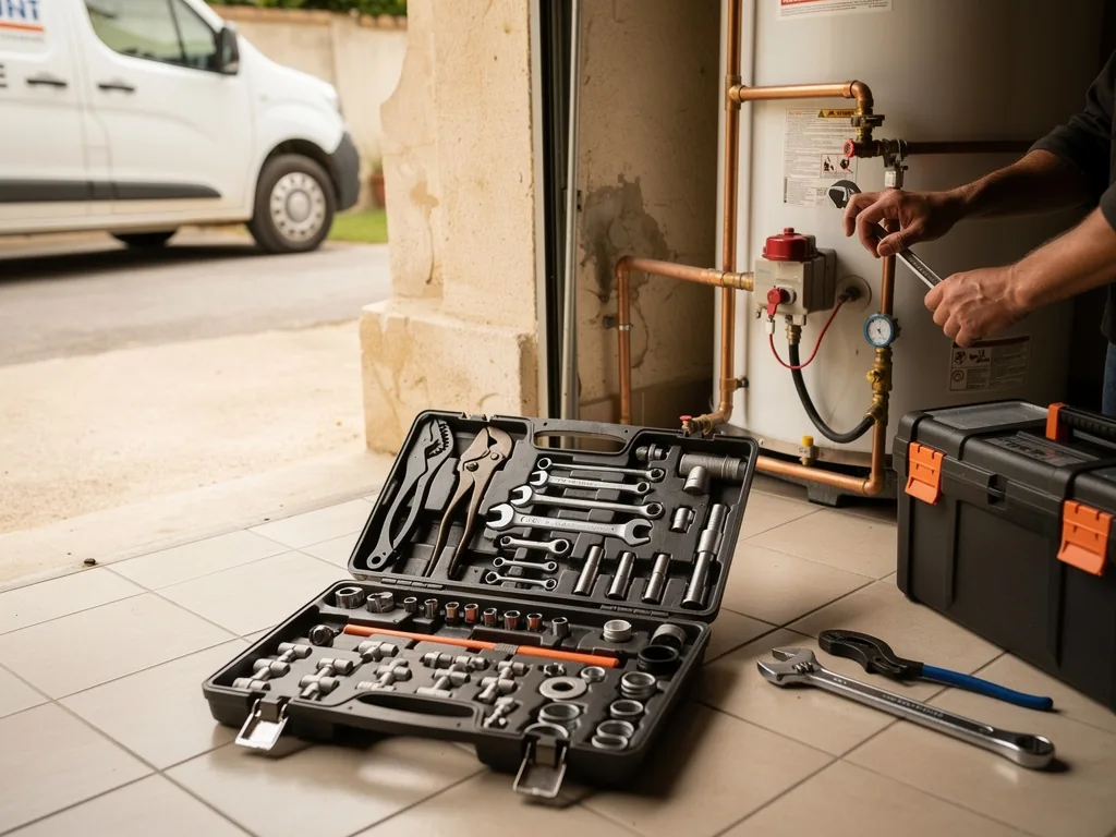 Intervention professionnelle à plombierbrysurmarne